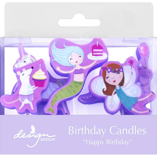 Design Design Fantastical Specialty Birthday Candles Set